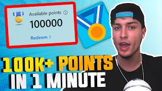 How to Get 100K Microsoft Rewards Points Every Day Easy Guide [upl. by Enetsuj450]