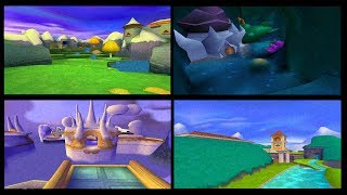 Exploring the Sunrise Spring Worlds in Spyro World Viewer [upl. by Ainsley]