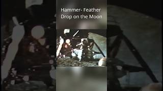 Apollo 15 Hammer and Feather Drop on the Moon NASA [upl. by Llerdnad136]