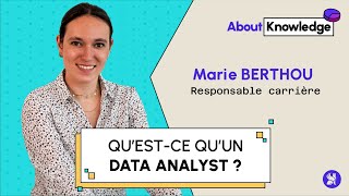 Questce qu’un Data Analyst [upl. by Monafo]