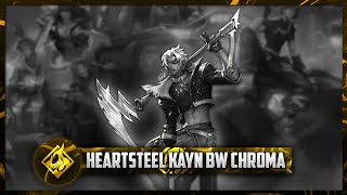 Black And White HEARTSTEEL Kayn Chroma Download in Desc [upl. by Ahterahs]