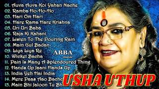 Best of USHA UTHUP  Blockbuster Hindi Songs Collection  Superhit Bollywood Songs  Pop Songs [upl. by Nelan]