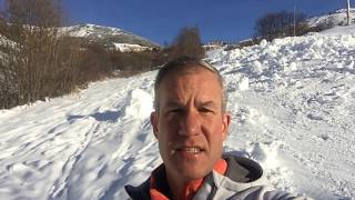 Alpe dHuez Snow Report 18th December 2018 [upl. by Rukna]