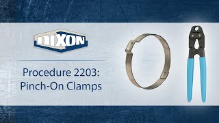 Procedure 2203 PinchOn Clamps [upl. by Landis]