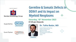 Germline and Somatic Defects in DDX41 and its Impact on Myeloid Neoplasms [upl. by Adnalohs]