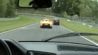 BMW M3 E30 BiTurbo vs Porsche Carrera GT [upl. by Charie759]