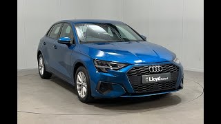 AUDI A3 35 TFSI Technik 5dr 2020Lloyd Motors [upl. by Vories]