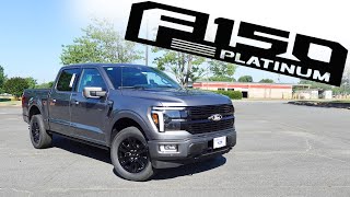 2024 Ford F150 Platinum FX4 POV Review  The 84000 Perfect Work Truck [upl. by Aunson]