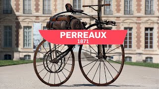 Perreaux Steam Velocipede ’The Motorcycle’ Virtual Tour 1 of 16 [upl. by Ayenat]