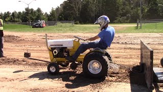 Orangeville fair 2024 Stock 1000lb garden tractor pull [upl. by Langbehn]