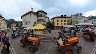 Desmontegada dele Caore a Cavalese  Sfilata Trattor Orsi 15092024  Trattori d epoca [upl. by Nilson]