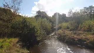 River Yarrow lovely day early October no fish seen today Lanc UK wild nature countryside outdoors [upl. by Emad800]