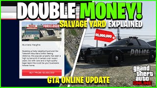 NEW GTA ONLINE DLC  All NEW Content Cop Cars Double Money New Business amp Discounts [upl. by Eluj]