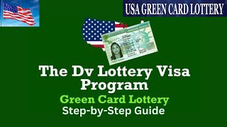 How to Apply for the USA Green Card Lottery  Complete DV Lottery Guide 2024 [upl. by Sabina695]