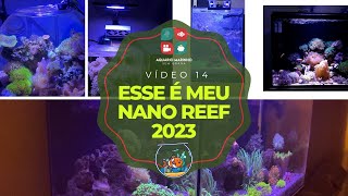 Esse é meu Nano Reef 2023  Vídeo nº14 [upl. by Orfurd]