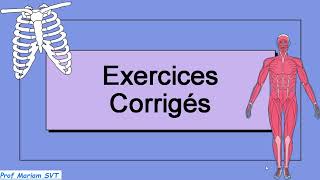 Exercices ATP amp MUSCLE Partie 7 🔥🔥 2bac SVT  2 bac PC [upl. by Brynna]