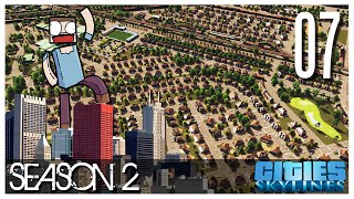 Cities Skylines  S2 Ep07  Small Commercial Zone amp Epic Suburbs [upl. by Durno]