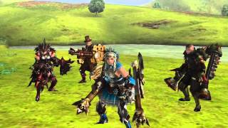 Monster Hunter Frontier GG Trailer  Tonfa [upl. by Lraed]