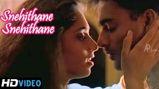 Snehithane Snehithane Video Song  Alaipayuthey Tamil Movie  Madhavan  Shalini  AR Rahman [upl. by Ellehsram]