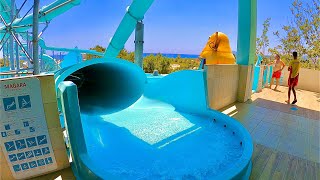 Ufo Water Slide at Dolusu Park Kemer [upl. by Ohaus310]