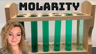 Molarity  Calculations  Molarity Triangle  How to Solve for Molarity  How to Pass Chemistry [upl. by Iaka]