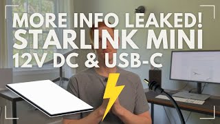 More Starlink Mini details leaked 12V and USBC confirmed [upl. by Akers]