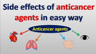 Side effects of Anticancer agents in easy way to remember [upl. by Erdah]