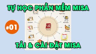 Hướng Dẫn Phần Mềm Kế Toán MiSa  Tải và Cài đặt phần mềm 1 [upl. by Anawed]