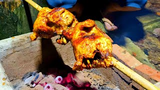 Spicy roasted stuffed chicken rolls Delicious whole chicken [upl. by Darwen]