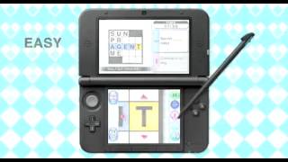 3DS Crosswords Plus  Challenges Trailer [upl. by Acisej]