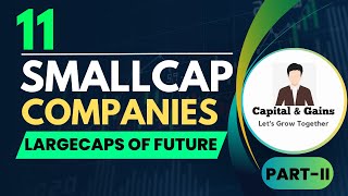 These 11 Small caps can be Largecaps of Future  PartII  Best Small cap Stocks for 2023 [upl. by Eniamert945]