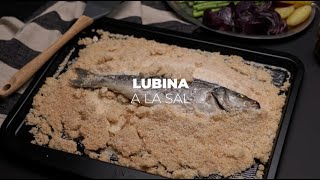 Lubina a la sal con verduras al vapor en la bandeja SteamBox [upl. by Wei455]