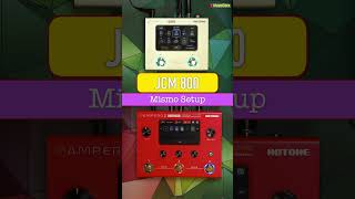 Hotone Ampero MINI vs STOMP II  Marshall JCM 800 [upl. by Akerdal]