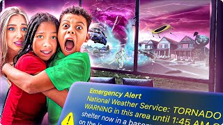 We SURVIVED a TORNADO It HIT our new HOUSE [upl. by Azer]