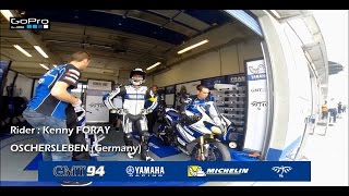 2014 OscherslebenGermany Camera on board Kenny Foray  Yamaha R1 GMT94 Michelin [upl. by Astera]