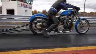 Mark Simiolas 1972 Harley Davidson Gas Ironhead run 5 [upl. by Baily]