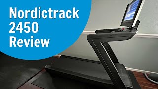 Nordictrack 2450 Review  MultiTreadmill Tester [upl. by Enileuqkcaj]