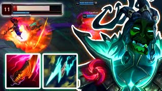 ONESHOT THRESH is REAL in Season 14  ADC Thresh Full Energize Build  League of Legends Off Meta [upl. by Tove417]