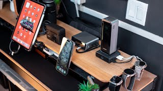 I Built The Ultimate Charging Station for All Our Devices [upl. by Crandall741]