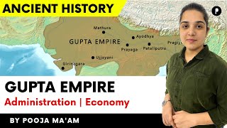 Complete History of Gupta Empire  Ancient Indian History with PYQs by Parcham Classes [upl. by Llenra]