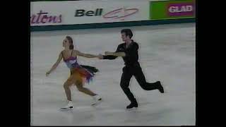 Barbara FusarPoli and Maurizio Margaglio  1996 Skate Canada EX [upl. by Custer]