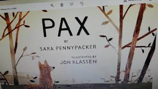 „Pax” de Sara Pennypacker [upl. by Kenimod391]