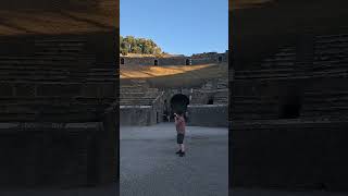 The Vomitorium at Pompeii realarchaeology Gladiator [upl. by Pacheco351]