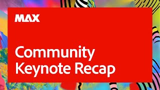 Community Keynote Recap What These Updates Mean for RealLife Artists [upl. by Crocker]