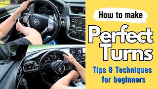 The Secret To Making Perfect Turns While Driving Tutorial for Beginners [upl. by Eitra]