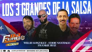 WILLIE GONZALEZ EDDIE SANTIAGO FRANKIE RUIZ MIX SALSA EXITOS 3 GRANDE DJ FLACO DESIGN 2024 [upl. by Adnoval348]