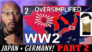 WW2  OverSimplified Part 2 REACTION [upl. by Lednek]