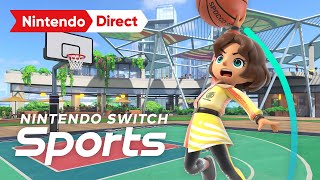 🏀 Basketball is coming to Nintendo Switch Sports Nintendo Switch [upl. by Oivatco849]