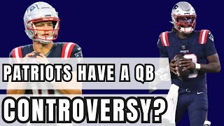 Do the New England Patriots have a QB controversy [upl. by Flodnar]