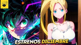 🔥ESTRENOS ANIME IMPERDIBLES DICIEMBRE 2023 NETFLIX Crunchyroll Disney Animeflv xd y más [upl. by Nimsaj]